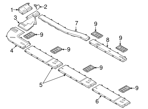 Body/Ducts & Louver for 2015 Ford Transit-150 #1