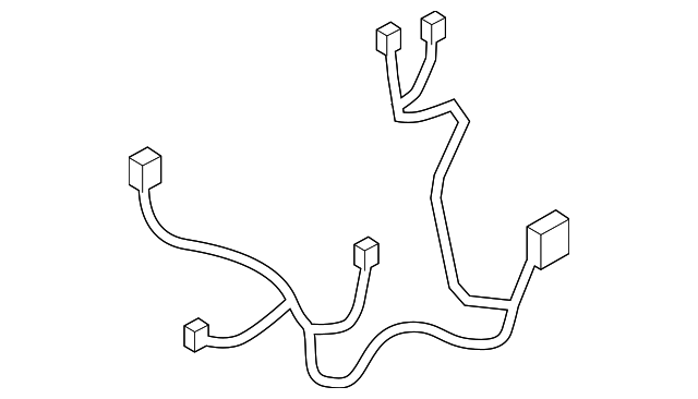 94700657 Деталь WIRE HARNESS, LEFT