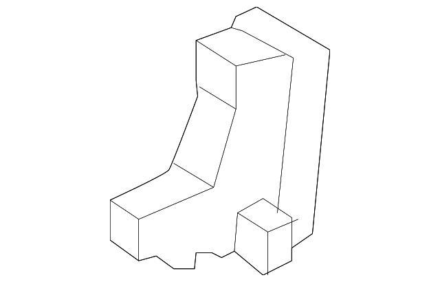 93357625 Деталь LOCK, LEFT