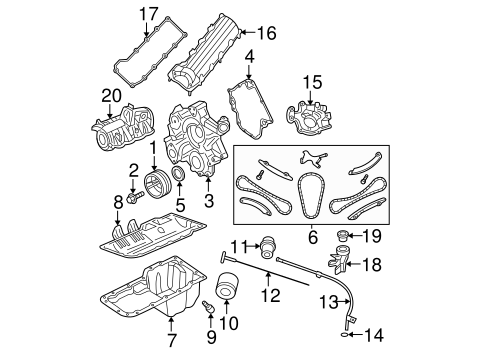 Engine/Engine Parts for 2004 Dodge Durango #2