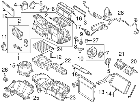 MKZ BLOWER MOTOR & FAN