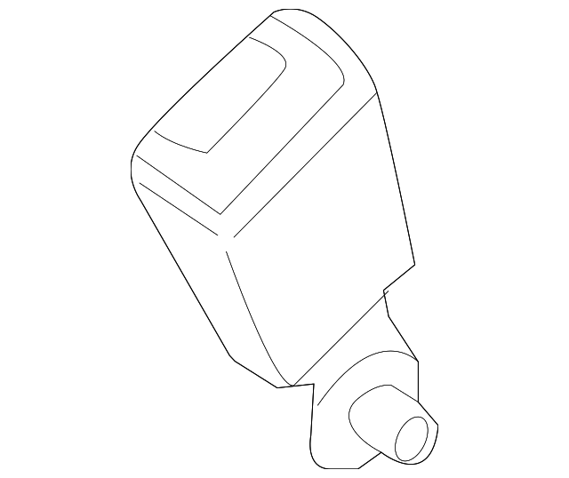BK2Z-6160044-A Деталь BUCKLE END