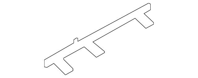 CK4Z-6102557-A ROOF RAIL REINFORCEMENT, LEFT