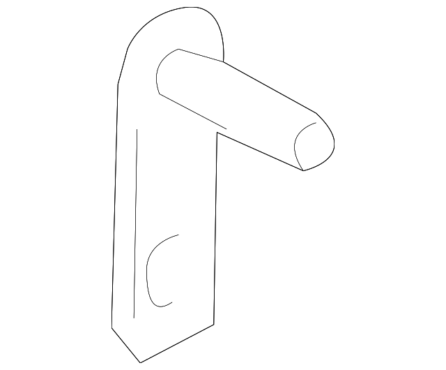 997-522-211-00 Деталь PIVOT ASSY, LEFT