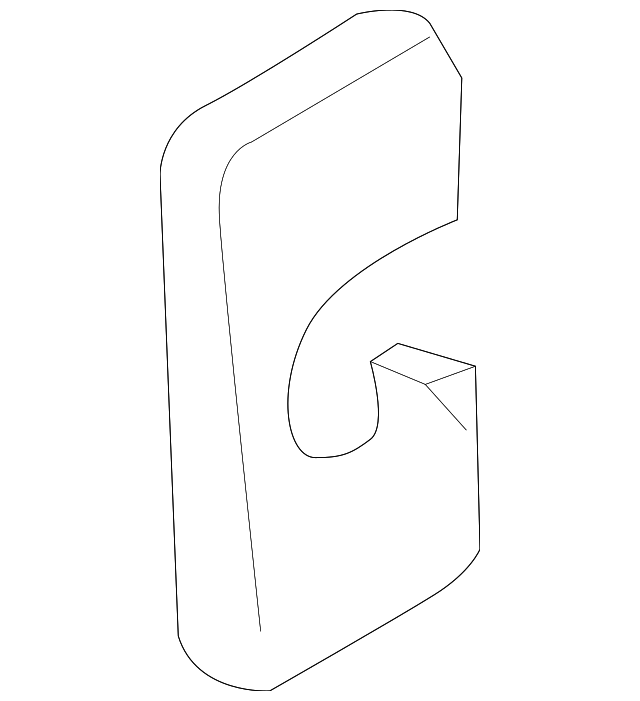 997-522-772-00-01C Деталь LOCK COVER, RIGHT