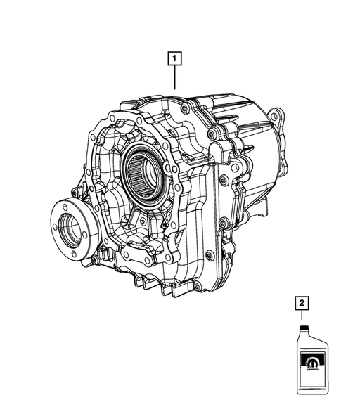 Transfer Case and PTU Assembly for 2021 Chrysler 300 #0