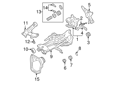 STEERING/HOUSING & COMPONENTS for 2003 Toyota Avalon #1