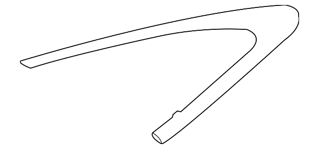C2D13550 Деталь MOLDING, RIGHT