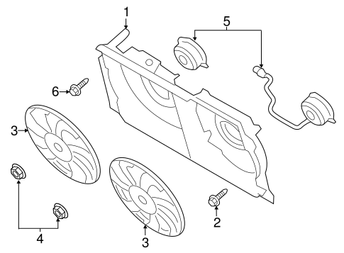 COOLING SYSTEM/COOLING FAN for 2013 Scion FR-S #1