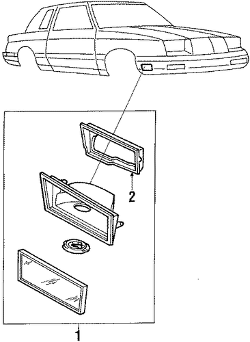 LeBaron CORNER LAMPS 2
