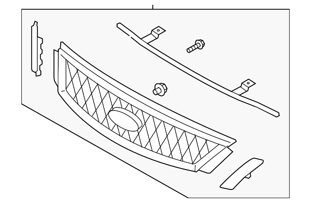 7G1Z-8200-AA GRILLE ASSY