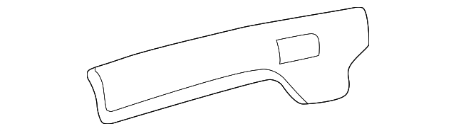 10427218 Деталь SIDE RAIL, RIGHT