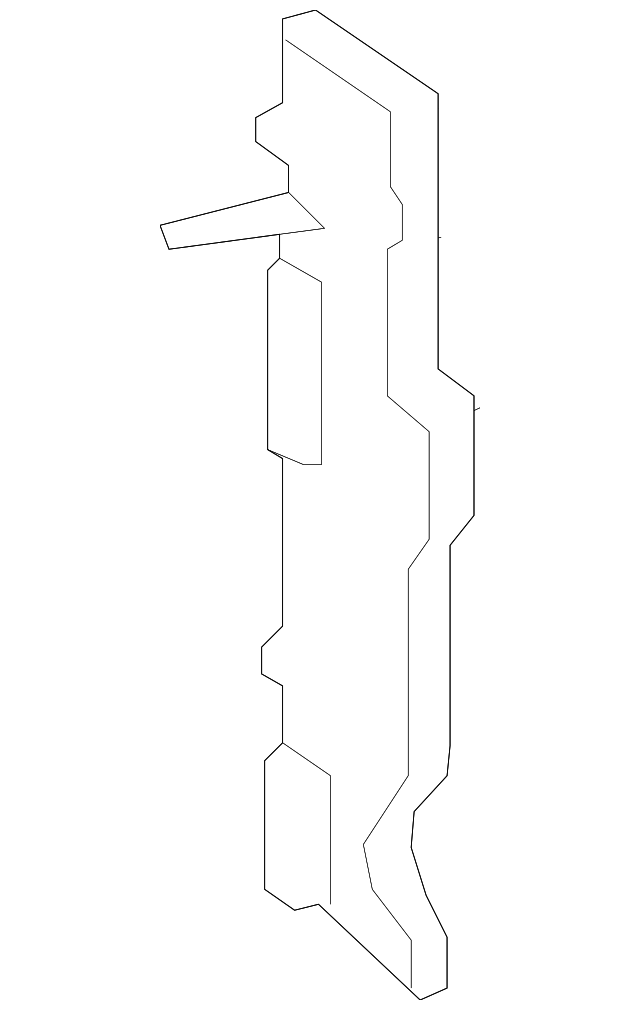 EUH000670 Деталь INSULATOR, RIGHT