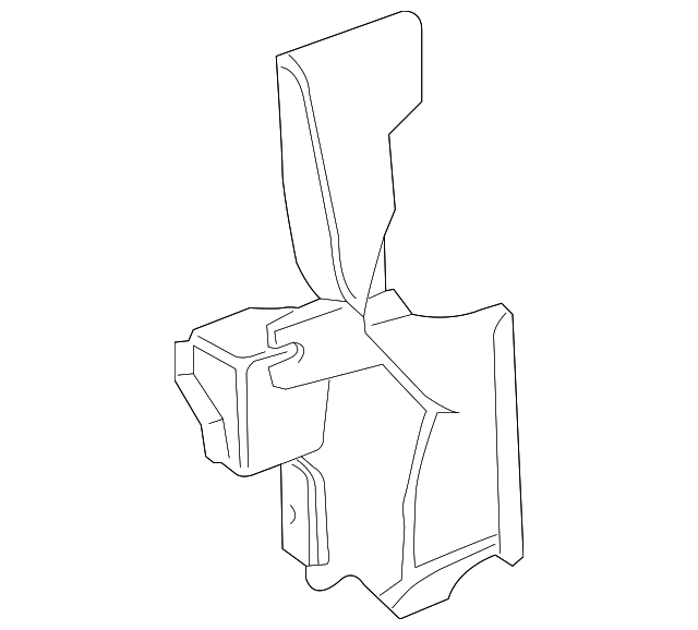 12791305 Деталь LOCK COVER, LEFT
