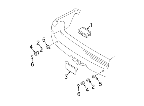 Electrical/Parking Aid for 2005 Ford Expedition #1
