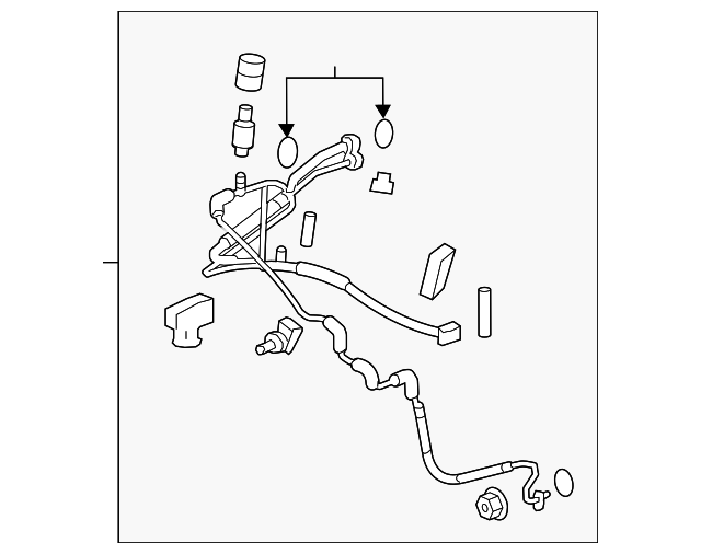 Discharge Hose Genuine GM 23264953 GM Parts Direct Your direct