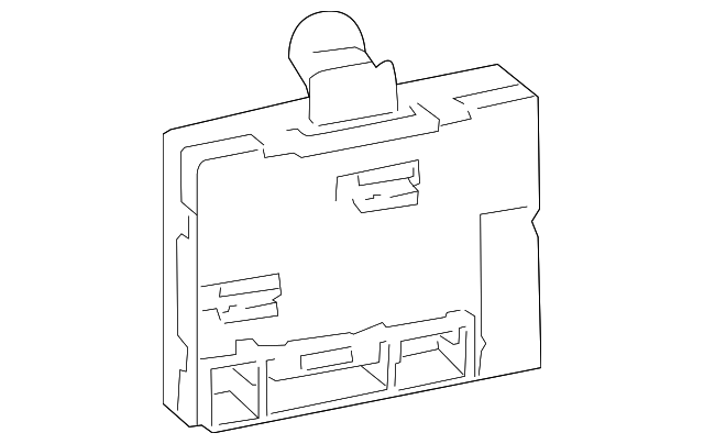 4H0-959-795-L Деталь CONTROL MODULE, RIGHT