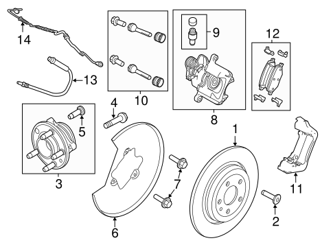 Police Interceptor Utility REAR BRAKES