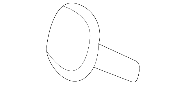XR810927AGM Деталь BLANK COVER, RIGHT
