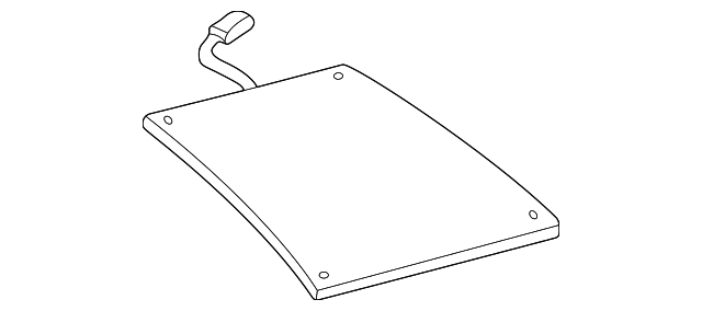 XR830598 Деталь SEAT CUSHION HTR, LEFT
