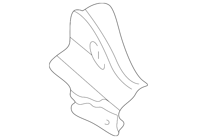 XR810935AGM Деталь SIDE TRIM, LEFT