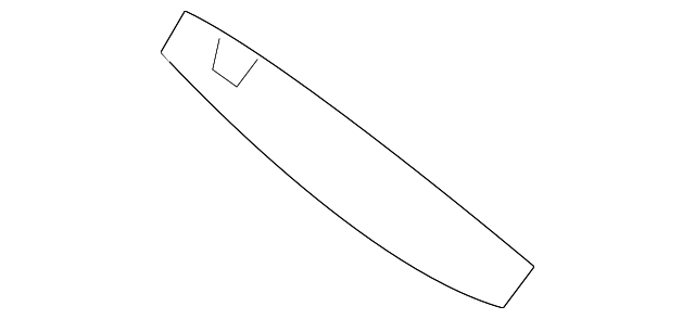 LR026503 Деталь SIDE RETAINER, RIGHT