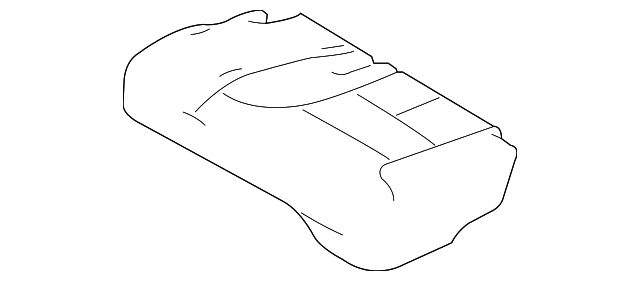 7A1Z-7863805-AA Деталь CUSHION COVER, LEFT