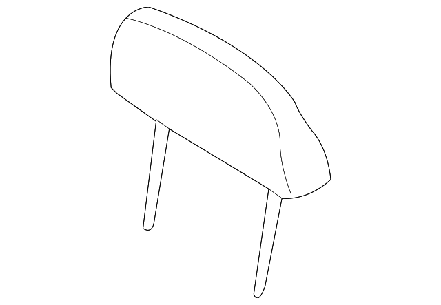8A1Z-78611A08-BF Деталь HEADREST, LEFT
