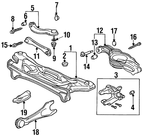 OEM Honda 52360-SX0-A02 - Front Arm OEM Honda 52360-SX0-A02 - Front Arm