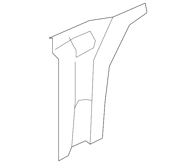 BK3Z-61279A93-B Деталь FRONT EXTN, LEFT
