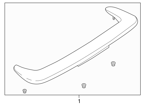 Spoiler for 1998 Nissan Altima #0