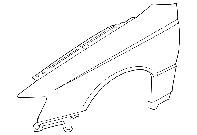 92122726 Деталь FENDER, RIGHT