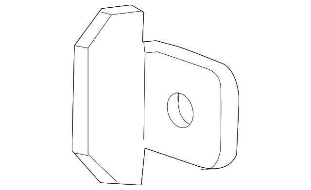 92047302 Деталь FENDER REAR BRACKET, LEFT