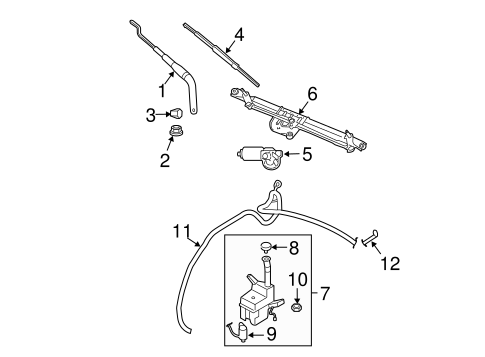 Electrical/Wipers for 2014 Ford Mustang #1