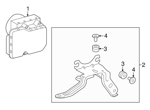 BRAKES/ANTI-LOCK BRAKES for 2014 Toyota Corolla #1