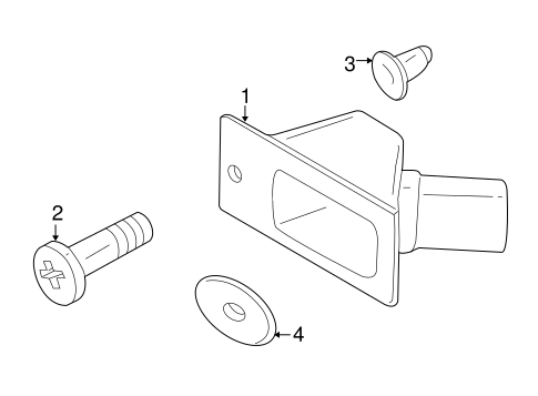 S80 LICENSE LAMPS