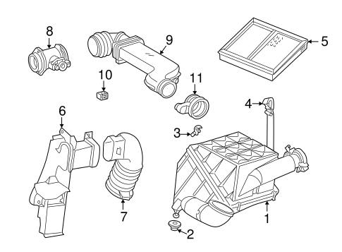 Sensors for 1995 Mercedes-Benz C 220 #0