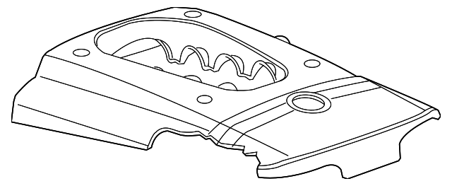 C2S10228 Деталь ENGINE COVER