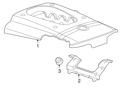 XKR ENGINE APPEARANCE COVER