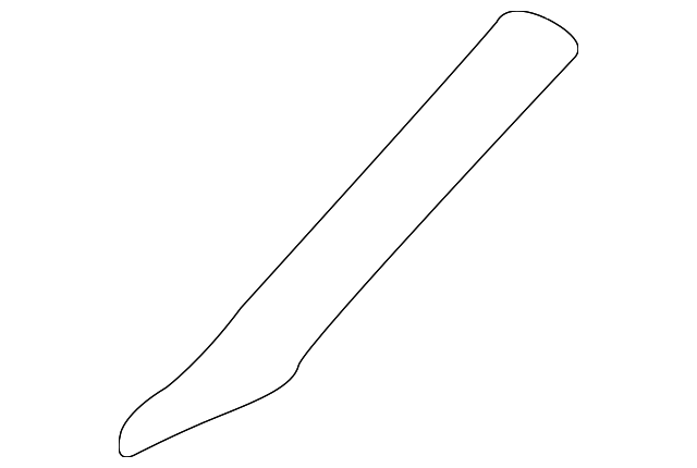 C2N2927AGD Деталь WNDSHLD PLR TRIM, RIGHT