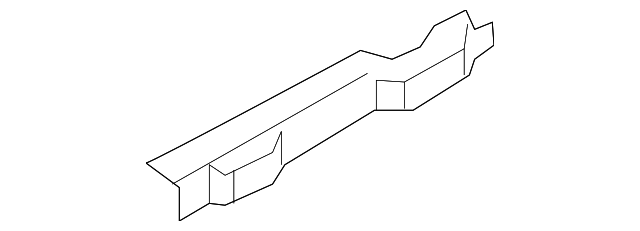 CK4Z-6128409-A Деталь CENTER REINF EXTENSION, LEFT