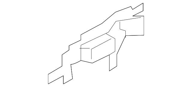 BK3Z-6120403-A Деталь FRONT PANEL UPPER REINF, LEFT