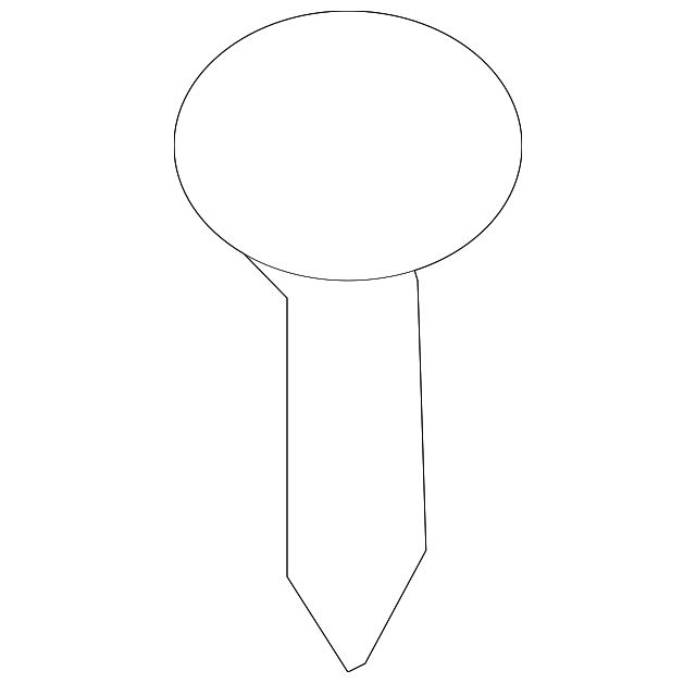 32005346 Деталь REAR HEADER TRIM SCREW