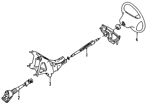 9000 STEERING COLUMN