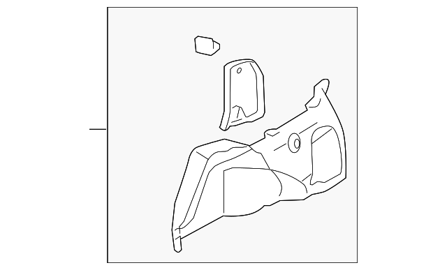 32009234 Деталь SIDE TRIM PANEL, LEFT