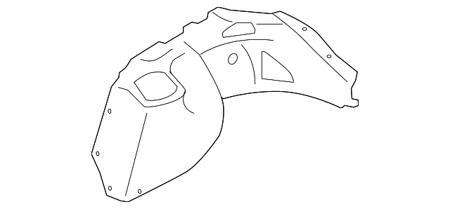 32009235 Деталь SIDE TRIM PANEL, RIGHT
