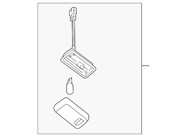 32008673 Деталь LUGGAGE LAMP