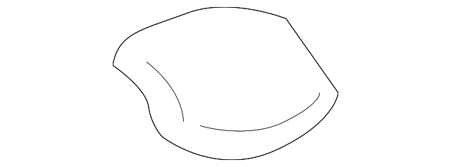 32011360 Деталь COVER, RIGHT