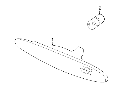 XKR SIDE MARKER LAMPS 2