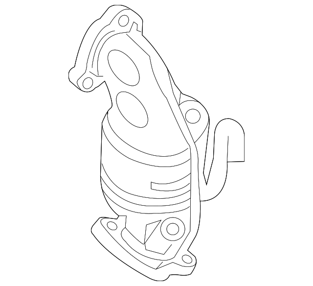 8602980 Деталь CATALYTIC CNVRTR